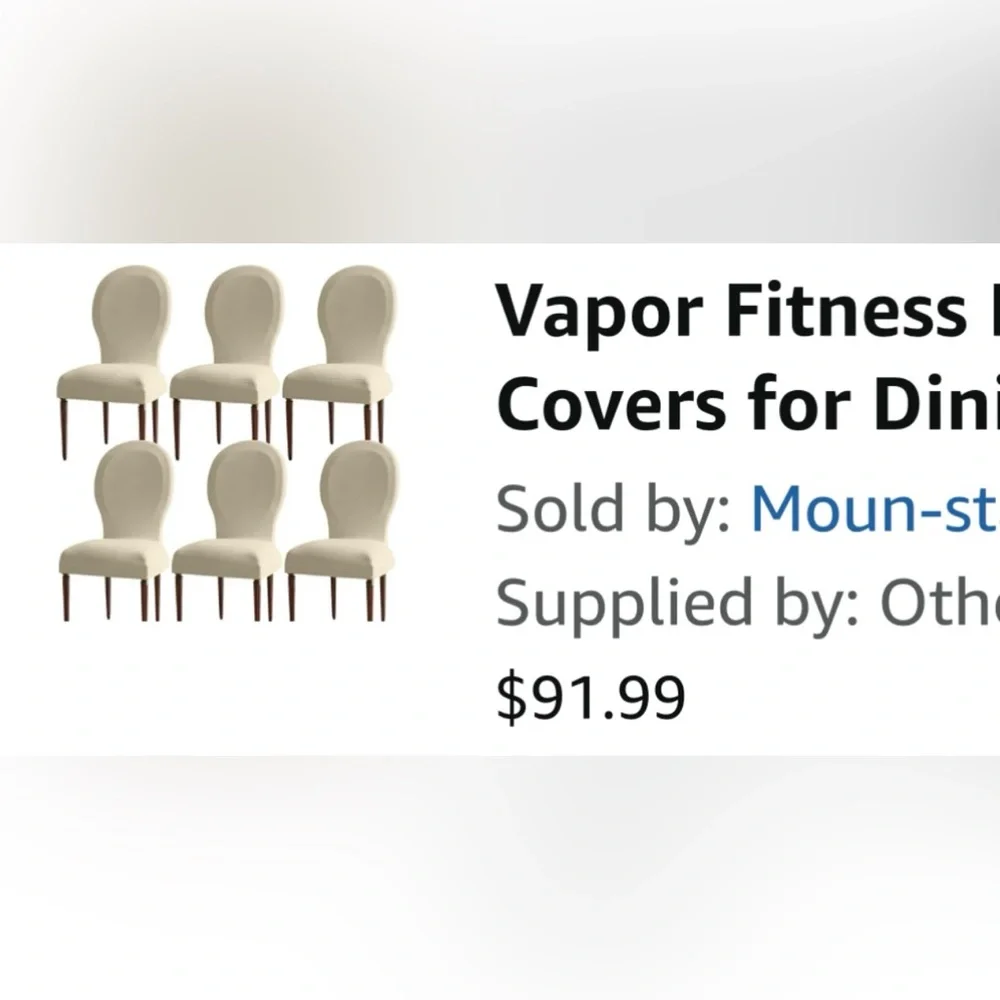 Chair Covers set of 6